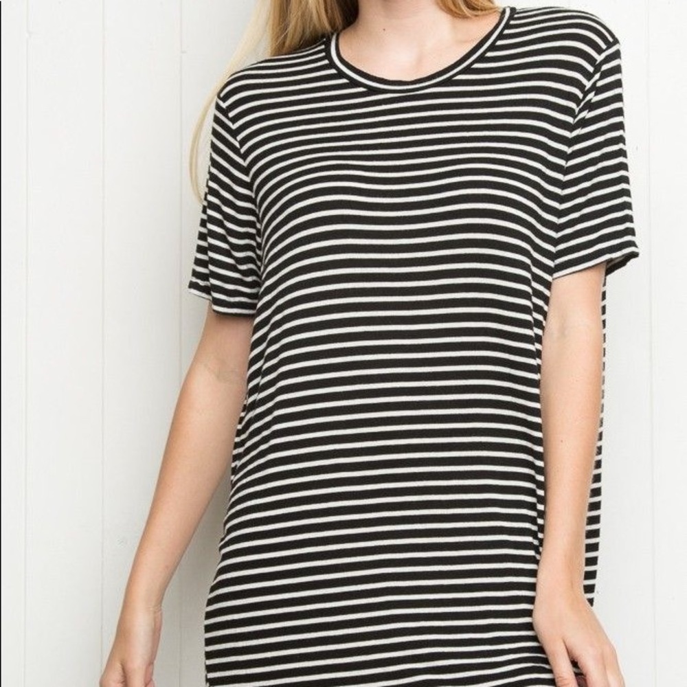 Brandy Melville striped t-shirt dress